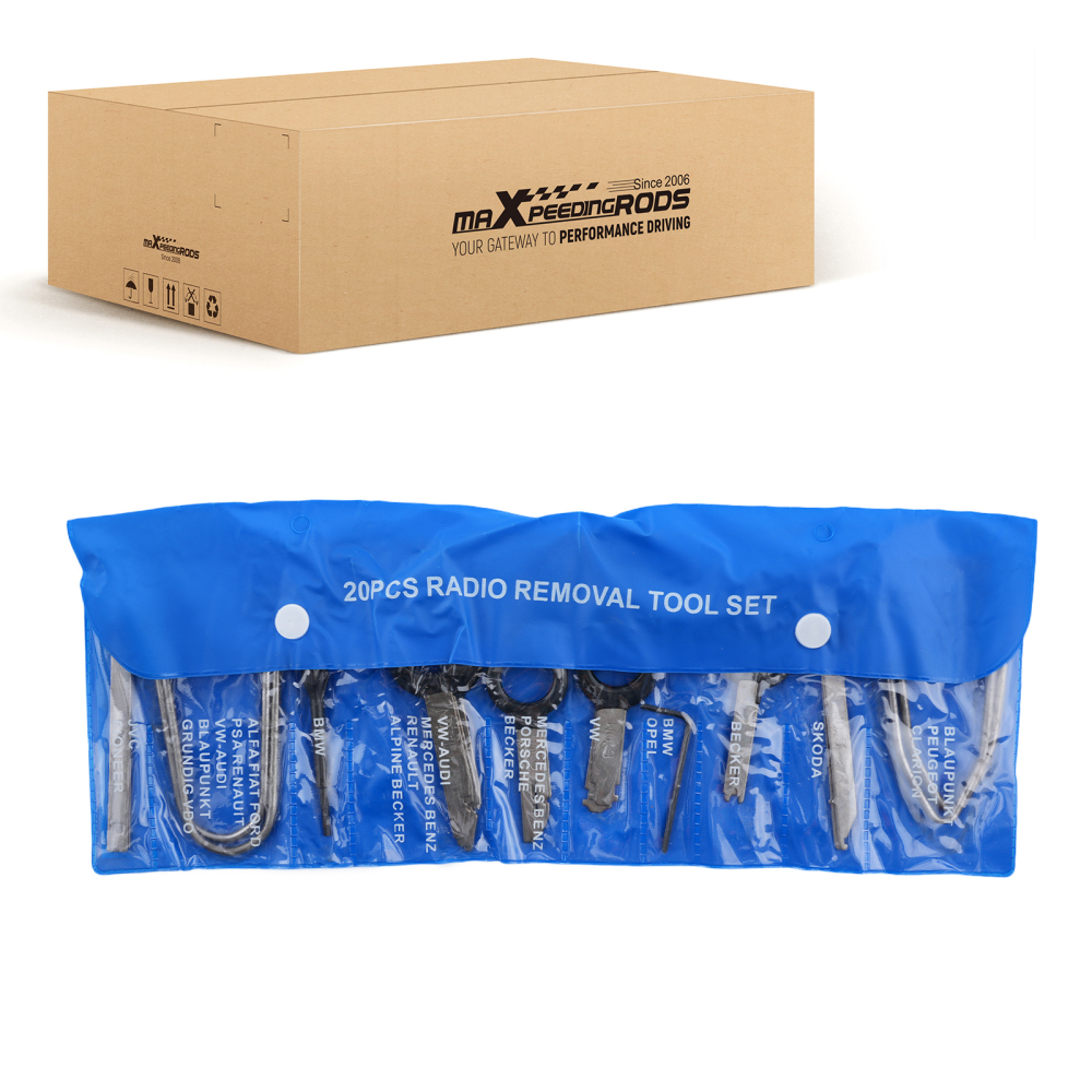 20pc Car Audio Removal Keys compatible for VW Audi BMW Mercedes Ford Renault Fiat