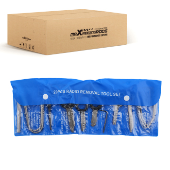 20pc Car Audio Removal Keys compatible for VW Audi BMW Mercedes Ford Renault Fiat