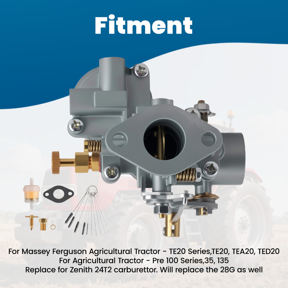 Carburetor Kit for Massey Ferguson Agricultural Tractor TE20 TEA TED 20 TEA2-