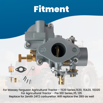 Carburetor Kit for Massey Ferguson Agricultural Tractor TE20 TEA TED 20 TEA2-