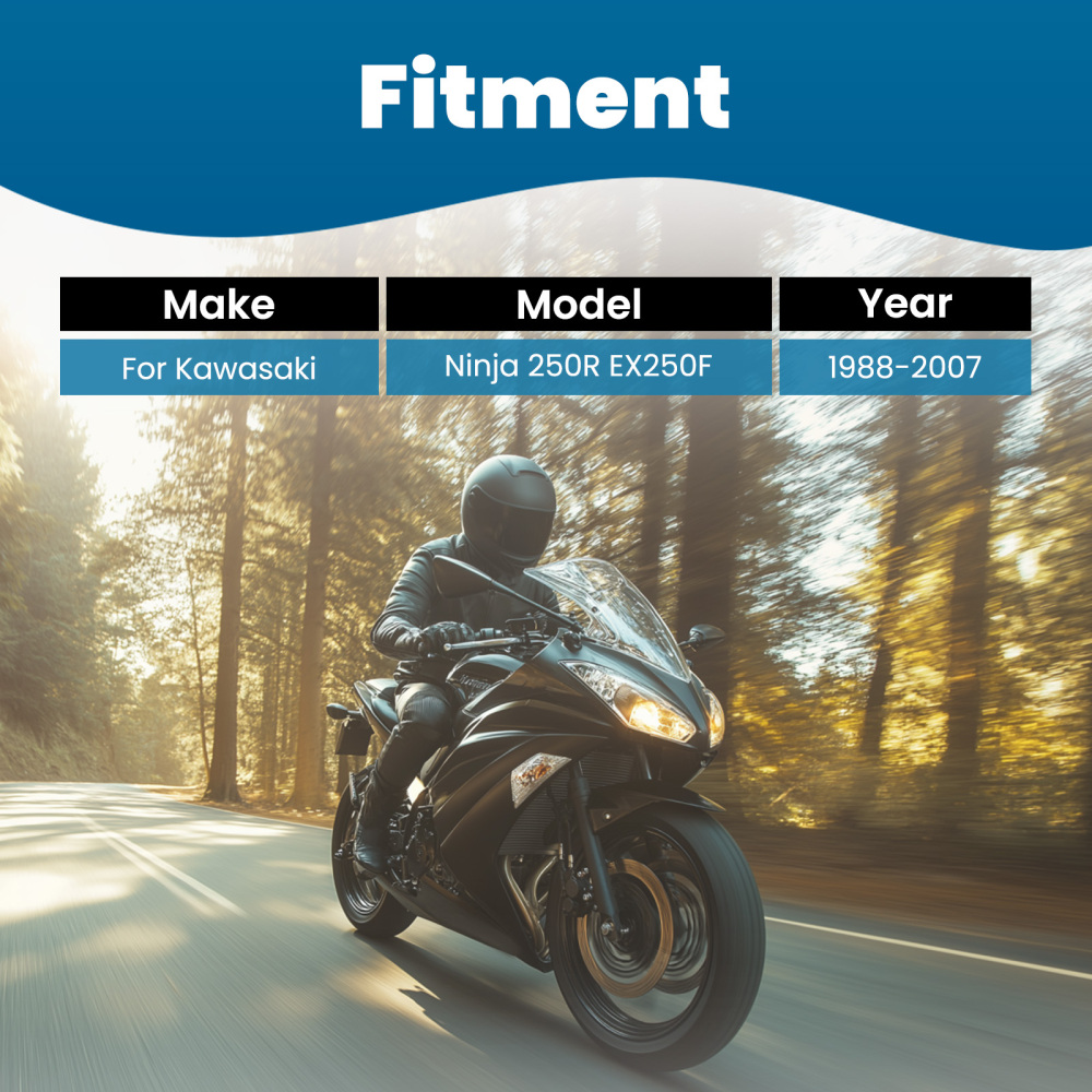 Carburetor compatible for Kawasaki Ninja 250R 250 EX250 1988-2007 15001-1433 15003-1602