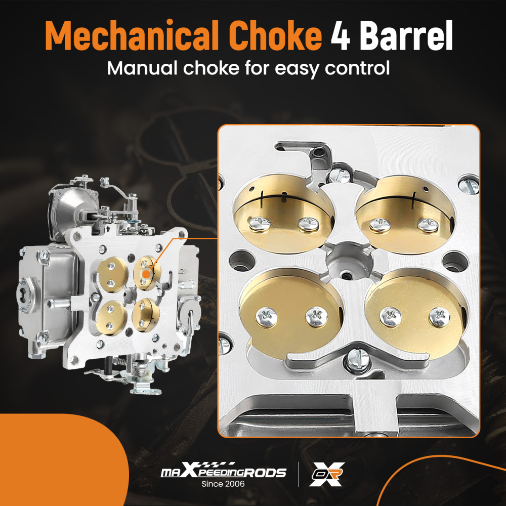 Carburatore 4 barili carburatore 600 CFM 0-1850S for Holley 4160 Manual Choke
