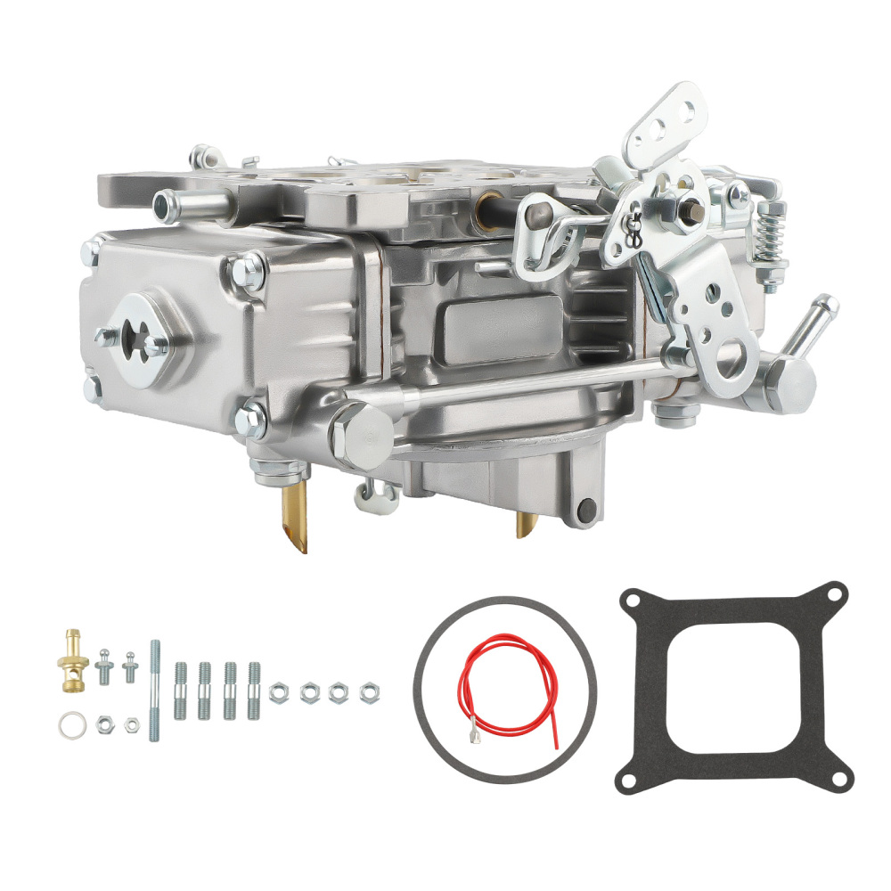 4 Barrel Carburetor Carb 0-1850S 600CFM compatible for Ford Chevy Mercury, Manual Choke