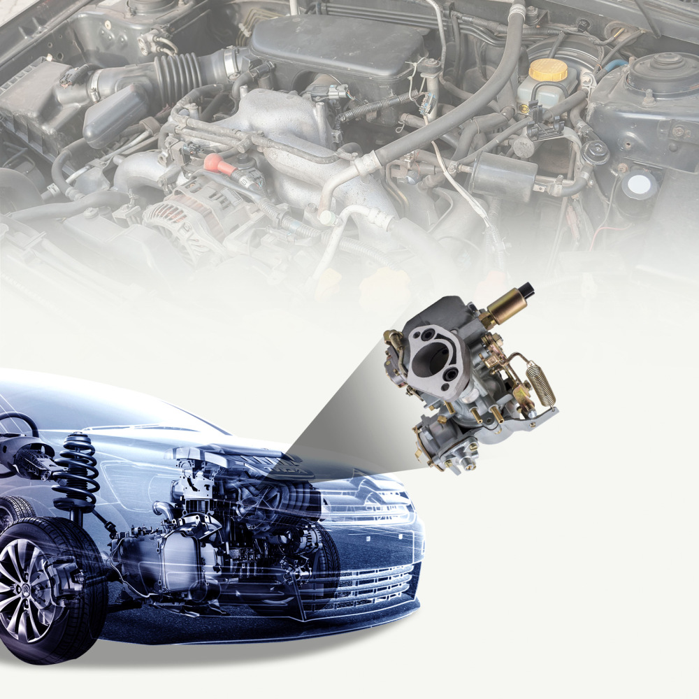 Carburatore compatibile per VW BEETLE 30/31 PICT-3 Type 113129029A Single Port Manifold Carb