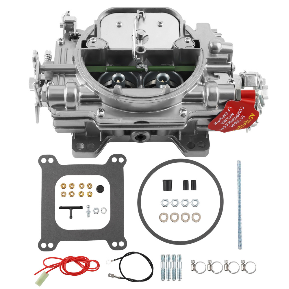 4 Barrel Carburetor Manual Choke 600 CFM w/ Gasket For 1405 Carb Carby