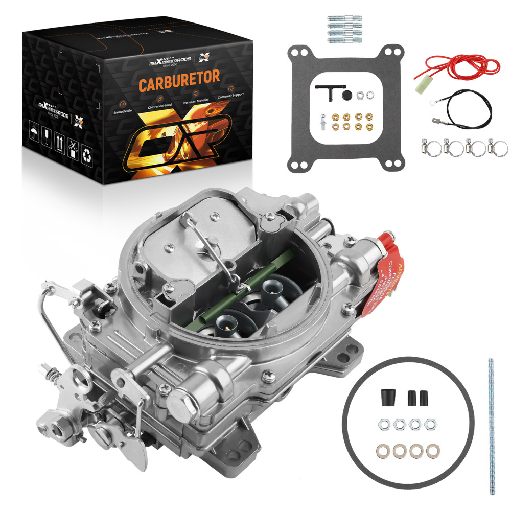 4 Barrel Carburetor Manual Choke 600 CFM w/ Gasket For 1405 Carb Carby