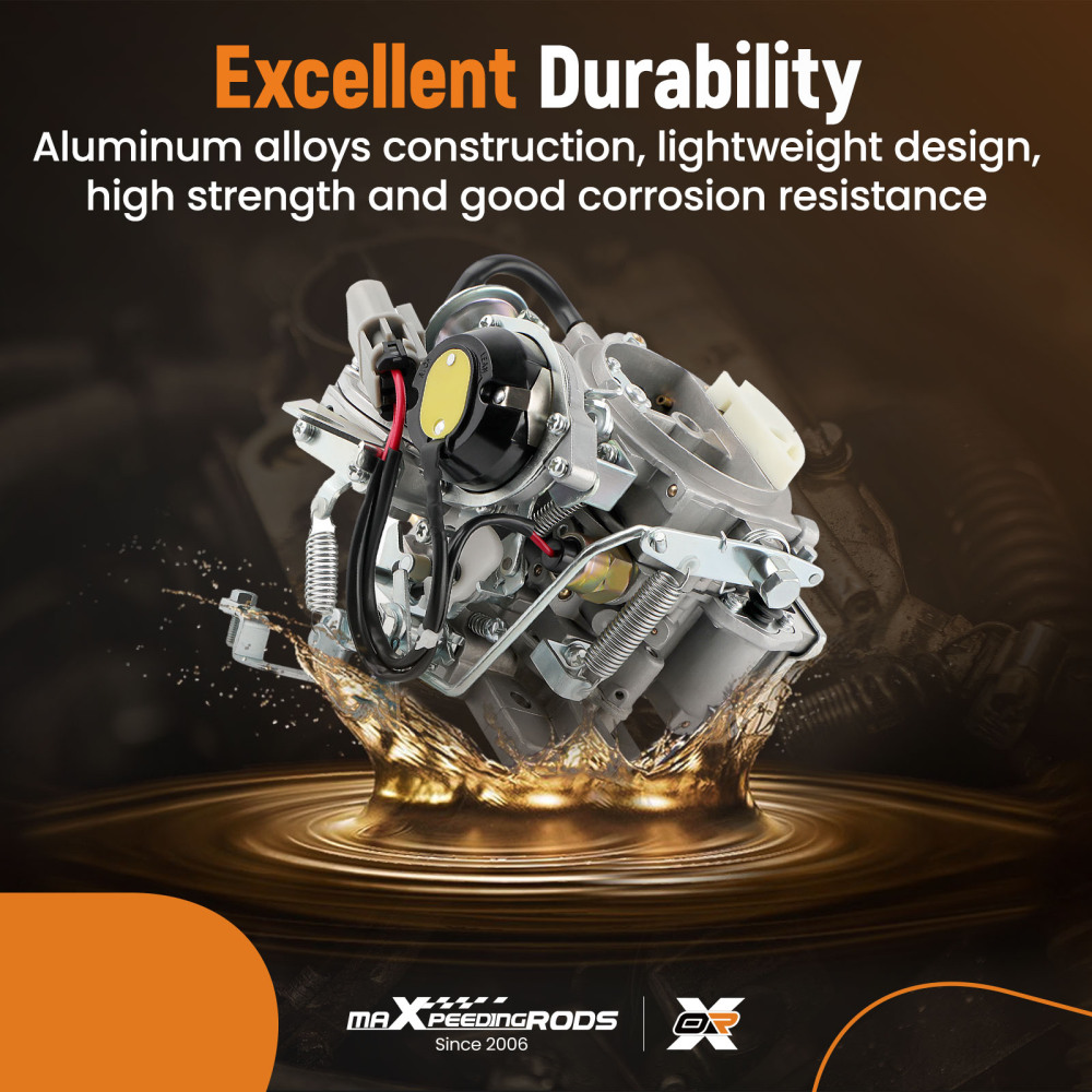 2-barrel Carburatore compatibile per Nissan 720 pickup 2.4L Z24 Engine 1983 1984 1985 1986