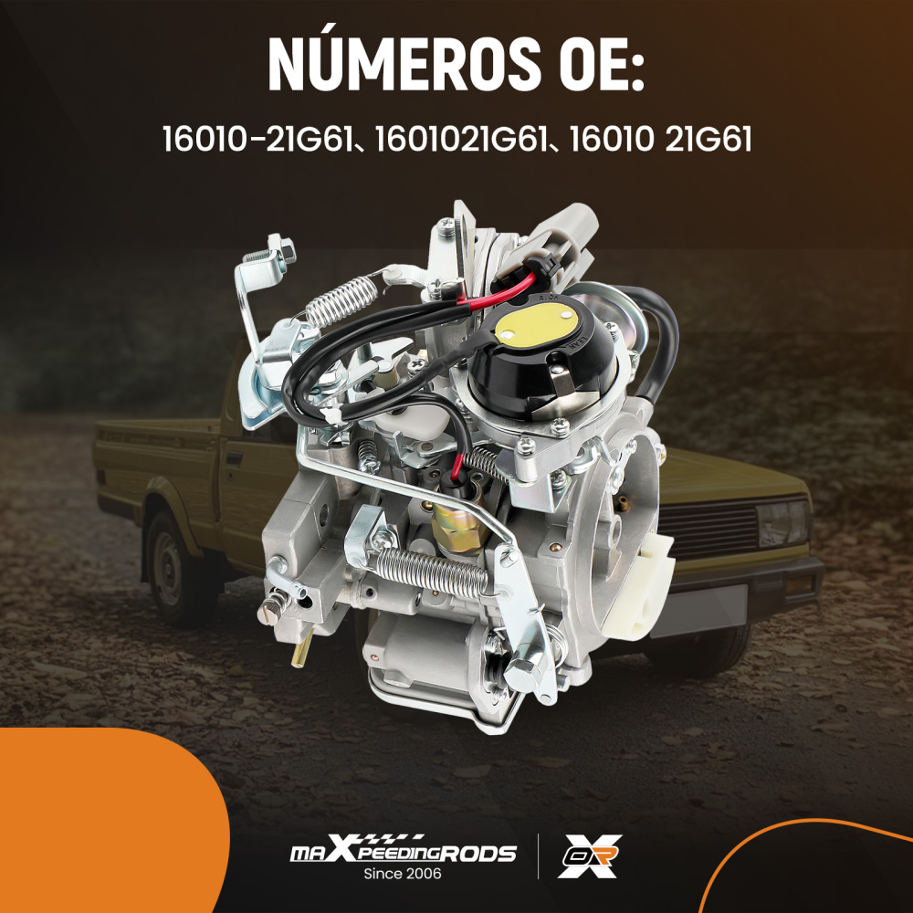 2-barrel Carburatore compatibile per Nissan 720 pickup 2.4L Z24 Engine 1983 1984 1985 1986