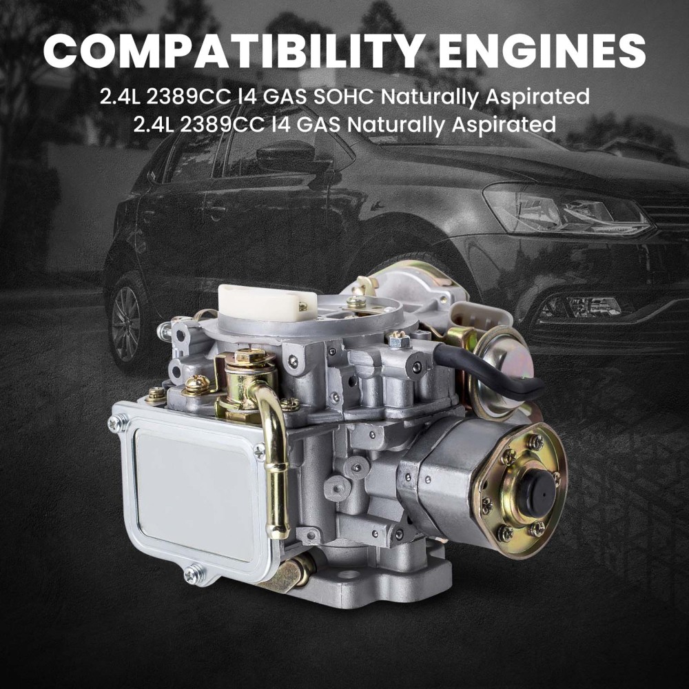 Carb Carburetor compatible for Nissan Z24 Engine 16010-21G61 Carby 4 Cyl Auto Choke RPDAU