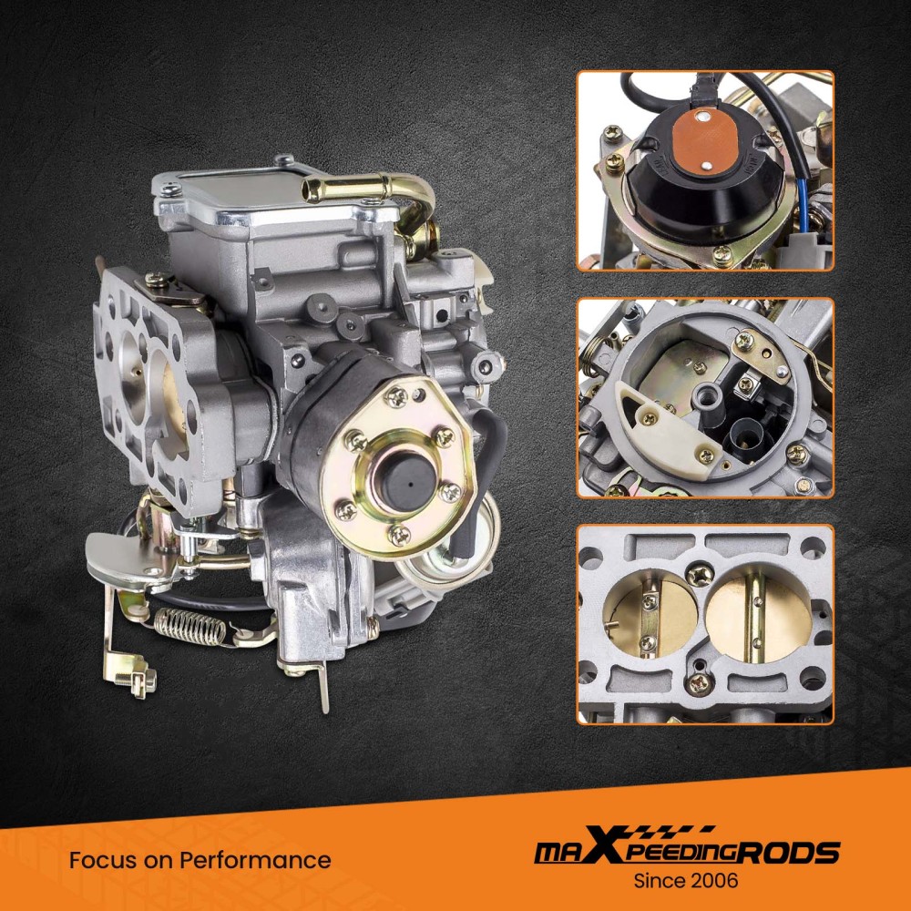 Carb Carburetor compatible for Nissan Z24 Engine 16010-21G61 Carby 4 Cyl Auto Choke RPDAU