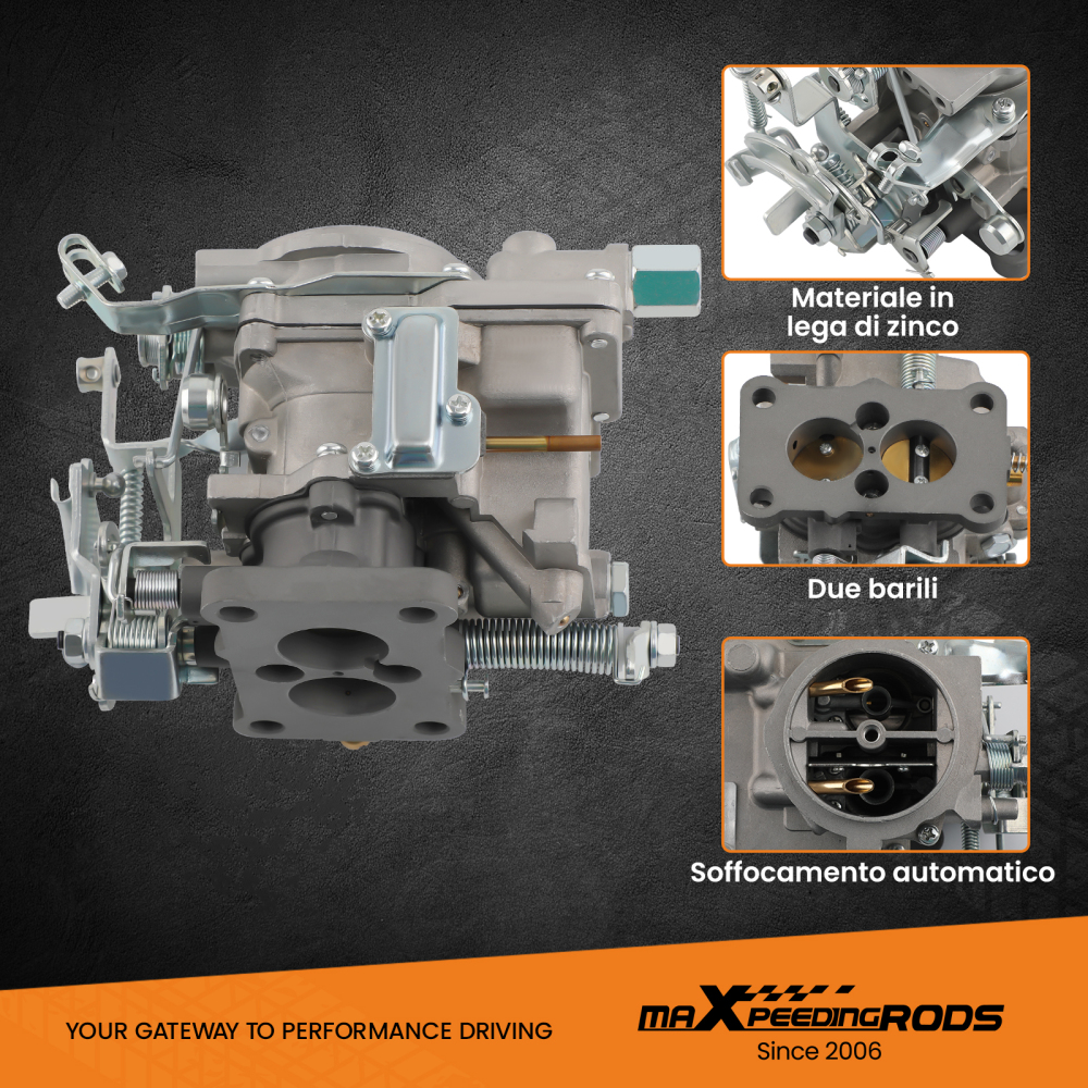 Carburatore compatibile per Suzuki SJ-Series Samurai Assembled 1986-1988 Carburador Carb