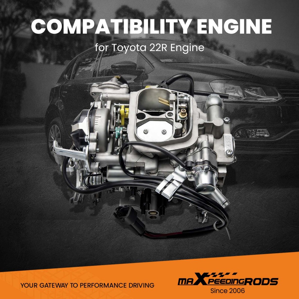 22R carburetor compatible for Toyota Celica 4 Runner Pickup Hilux compatible for Hiace 81-98 W