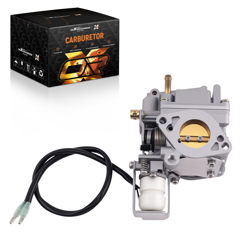 Carburetor compatible for Yamaha 4-Stroke 15 20 HP Outboard Motor 6AH-14301-00 6AH-14301-01