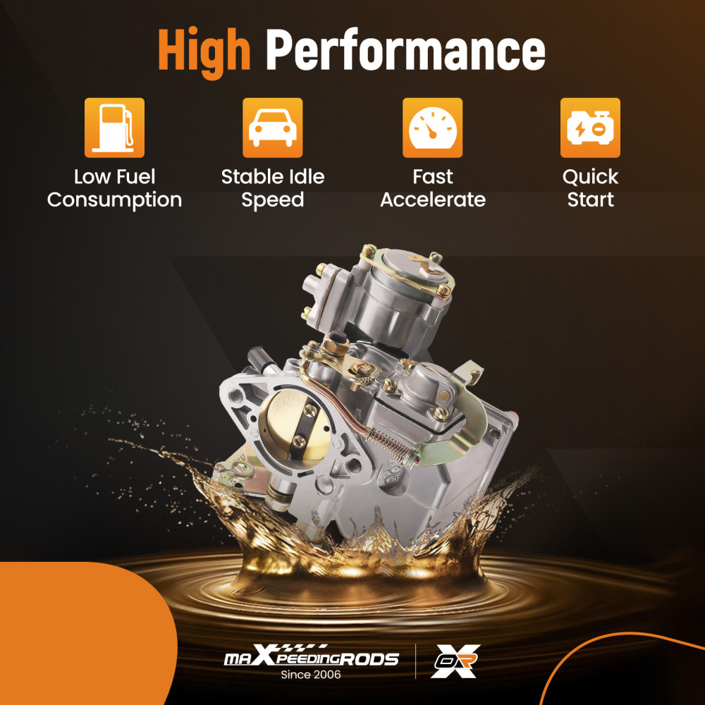 Carburetor 39 PICT-3 Carburatore 113129031K compatibile per VW Beetle Super Beetle 1971-1979