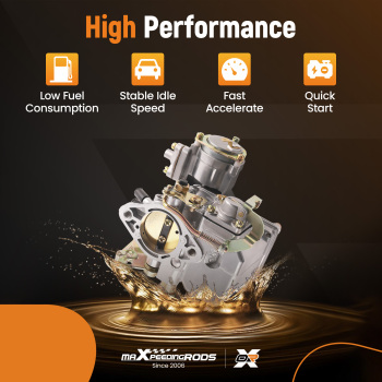 39 PICT-3 Carburateur Carburetor 1600CC compatible pour VW Beetle Karmann Ghia 113129031K