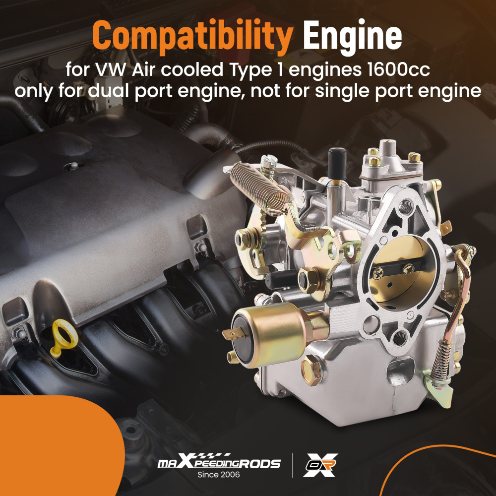 Carburetor 39 PICT-3 Carburatore 113129031K compatibile per VW Beetle Super Beetle 1971-1979