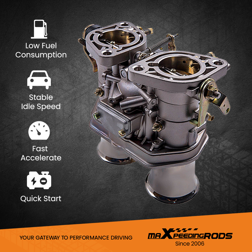 1x 40 IDF 40IDF Carb Carby Carburetor compatible for Volkswagen VW Beetle compatible for Porsche Fiat
