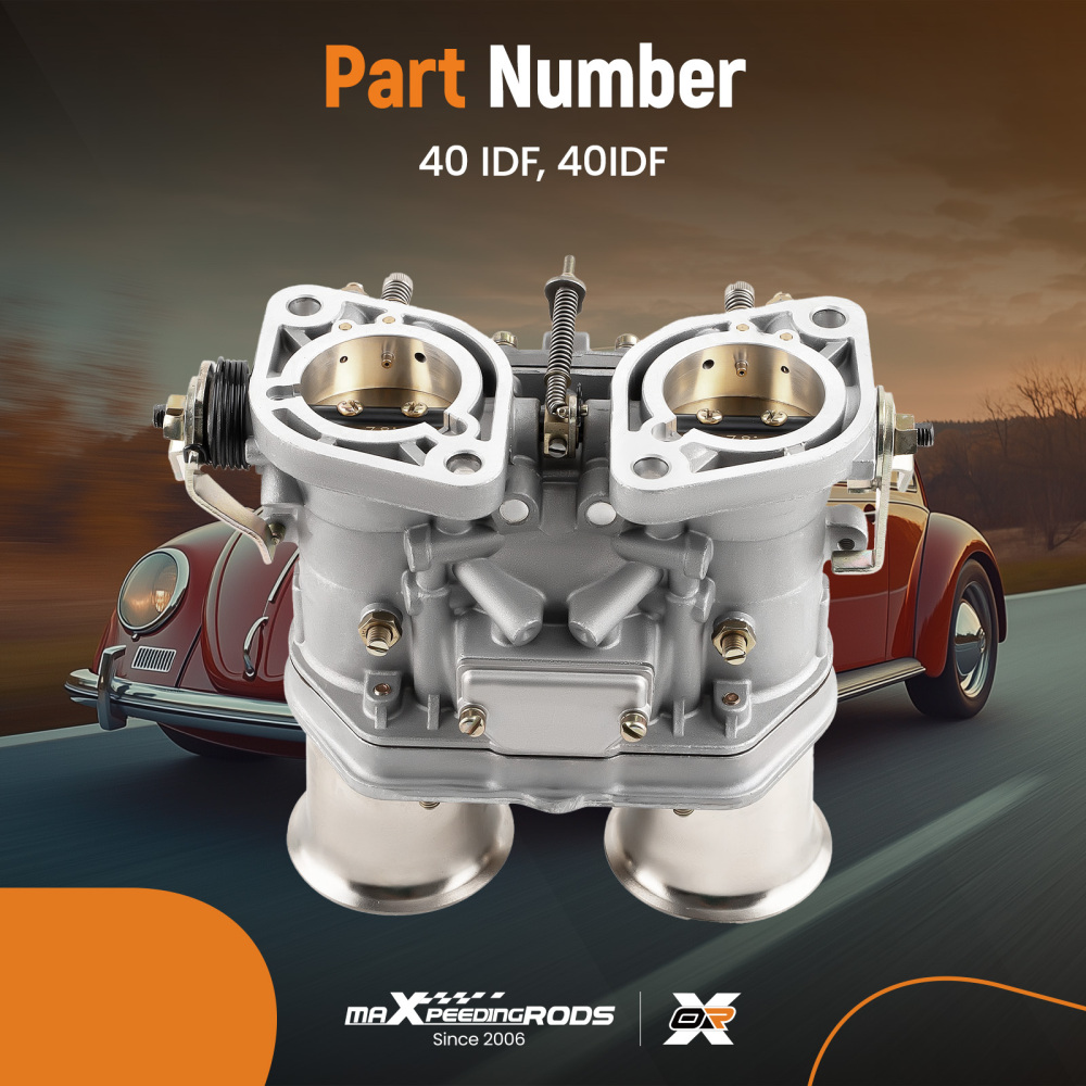 1x 40 IDF 40IDF Carb Carby Carburetor compatible for Volkswagen VW Beetle compatible for Porsche Fiat