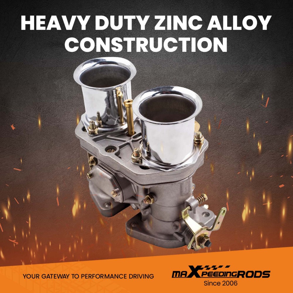 44 IDF 44 IDF Carburatore Carb + AIR HORN compatibile per Volkswagen Beetle compatibile per VW Compatibile per Fiat