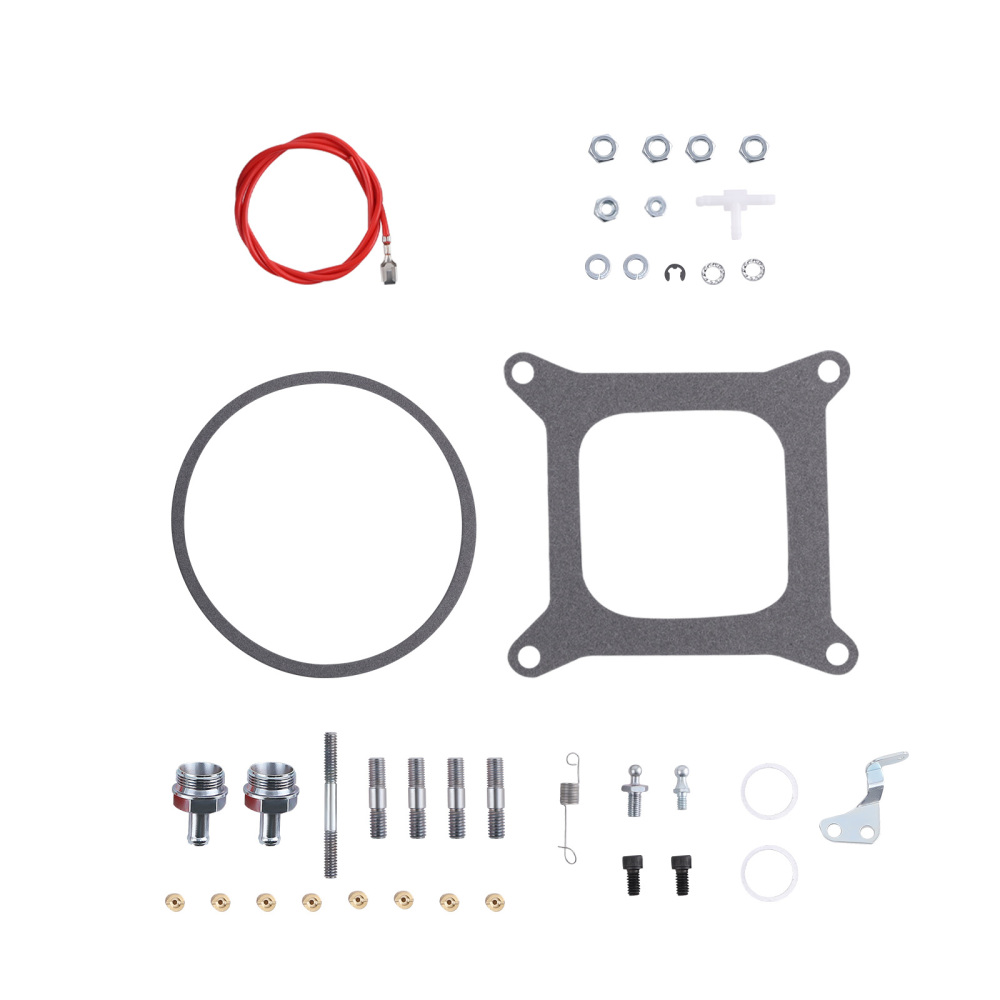 650 CFM 4 Barrels Carburetor Manual Choke for 4-Barrel Carb BR-67277 4BBL