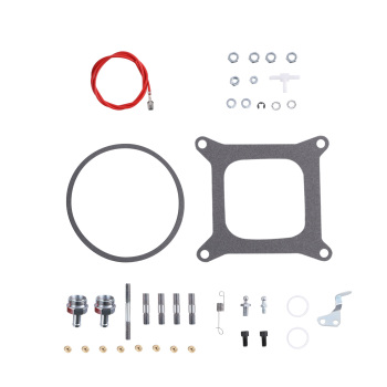 650 CFM 4 Barrels Carburetor Manual Choke for 4-Barrel Carb BR-67277 4BBL
