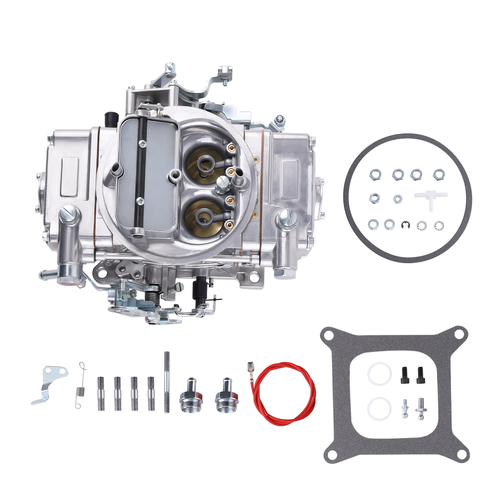 4BBL Carburetor Carb 650CFM Manual Choke for BR-67277 Mechanical