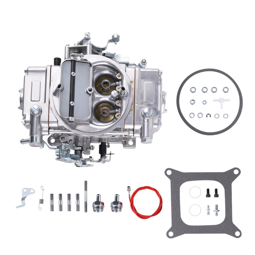 650 CFM 4 Barrels Carburetor Manual Choke for 4-Barrel Carb 4150 BR-67277 4BBL