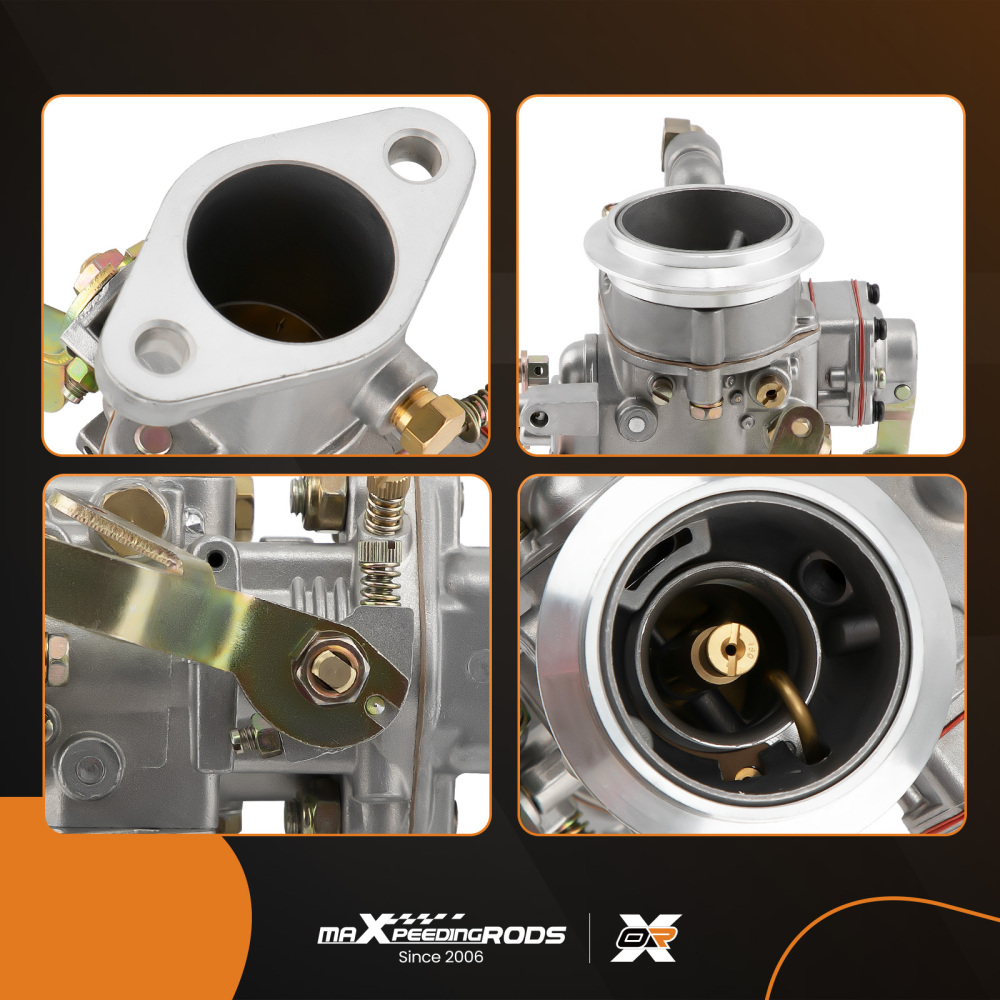Compatible for Jeep Willys CJ3B CJ5 CJ6 134 ci F-Head 17701.02 1 Barrel Carburetor
