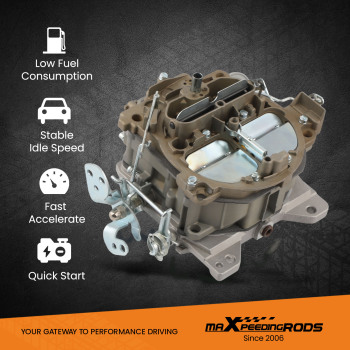 Carburetor pour Quadrajet 4MV 4 Barrel compatible pour Chevrolet Engines 327 350 427 454