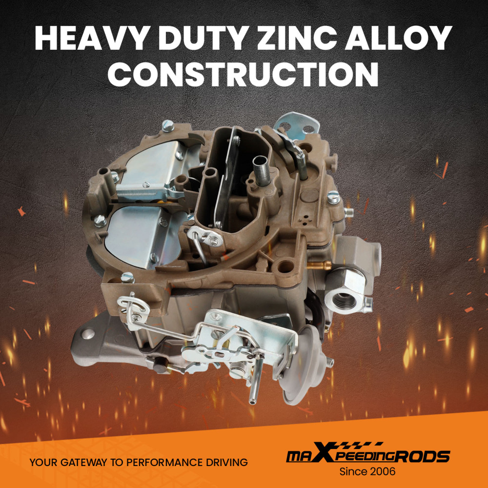 Carburetor pour Quadrajet 4MV 4 Barrel compatible pour Chevrolet Engines 327 350 427 454