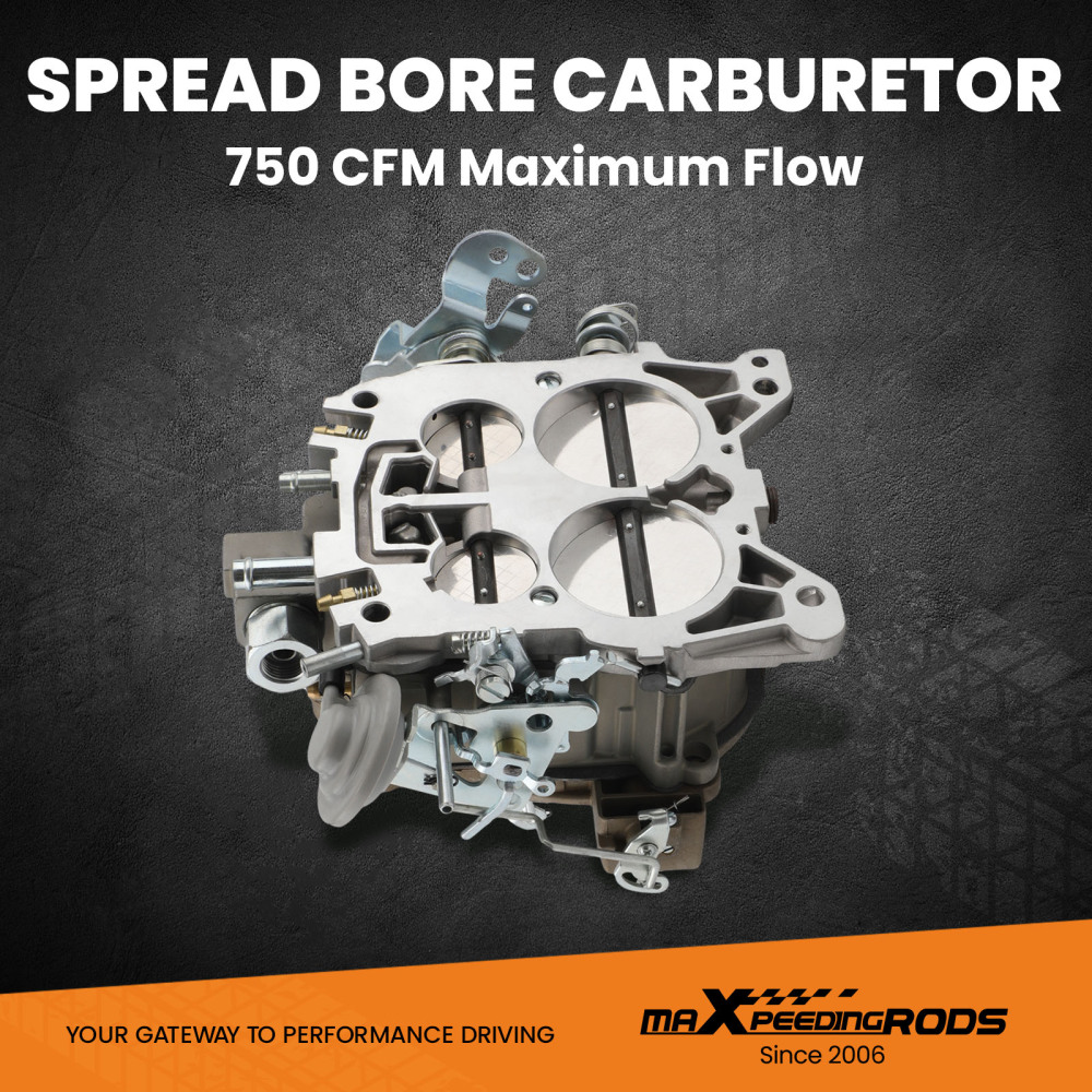 Carburetor pour Quadrajet 4MV 4 Barrel compatible pour Chevrolet Engines 327 350 427 454