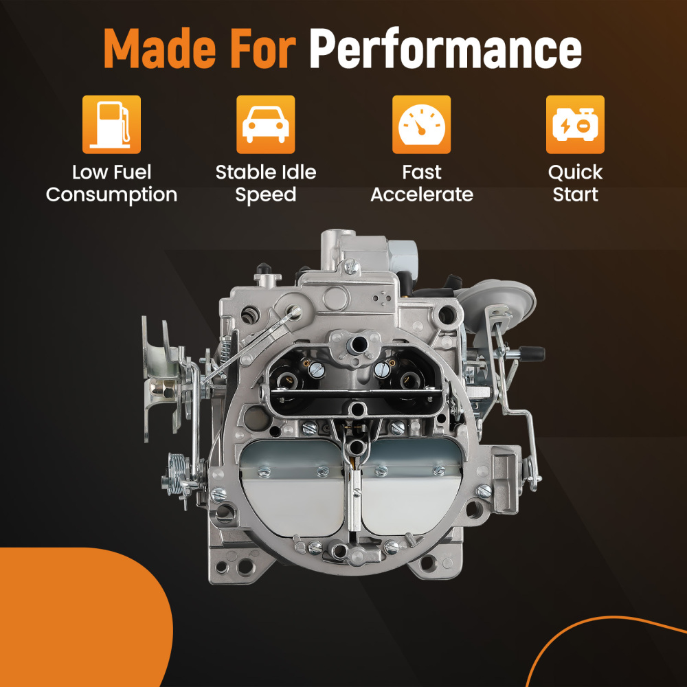 Carburetor Carb For Quadrajet 4MV 4 Barrel compatible for Chevrolet Engines 327 350 427 454