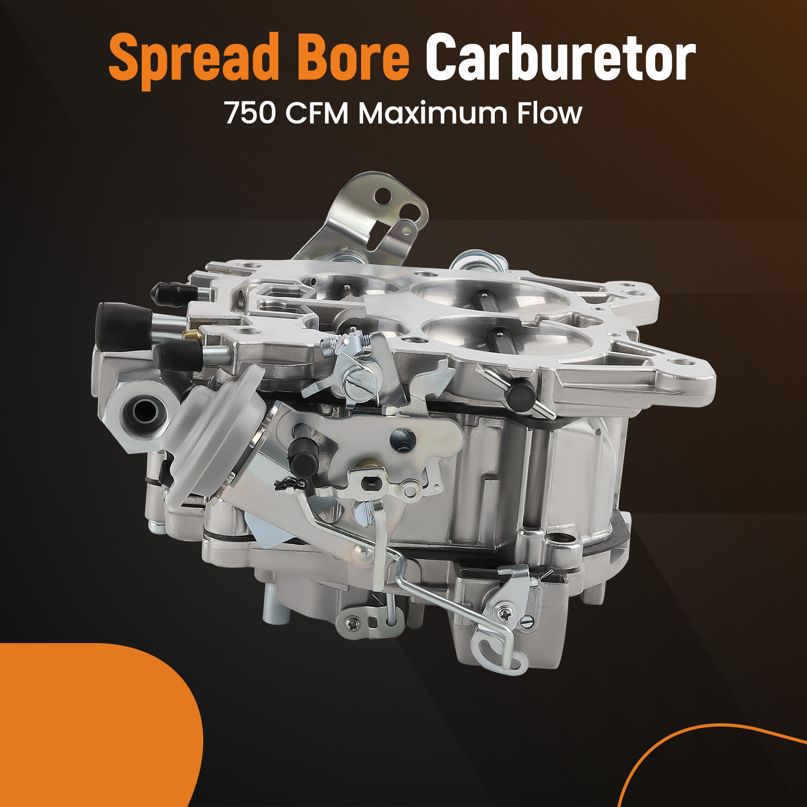 Carburetor Carbs Quadrajet 4MV 4 Barrel compatible for Chevrolet