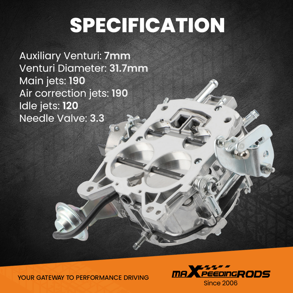 4 Barrel Carburetor Carb compatible for Chevrolet 305 350 5.0L 5.7L Engine 1904R 17066422