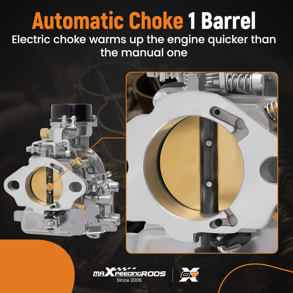 1975-1982 compatible for Ford YF Type for Carter 240-250-300 6 Cylinder D5TZ9510AG Carburetor