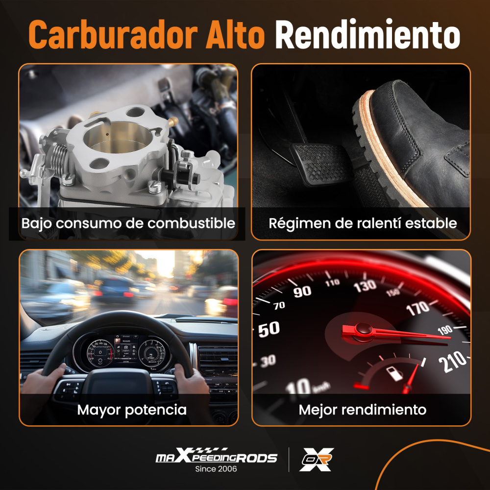 1975-1982 compatible for Ford YF Type for Carter 240-250-300 6 Cylinder D5TZ9510AG Carburetor