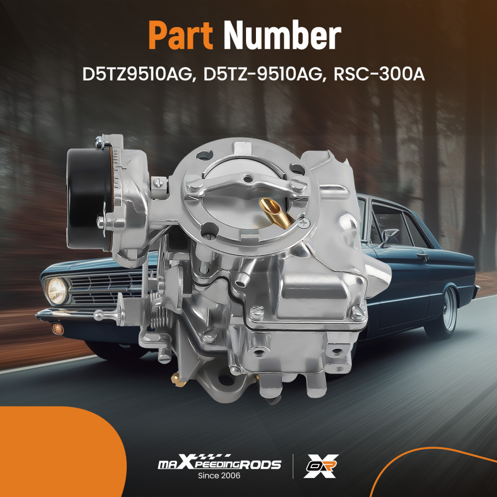 1975-1982 compatible for Ford YF Type for Carter 240-250-300 6 Cylinder D5TZ9510AG Carburetor