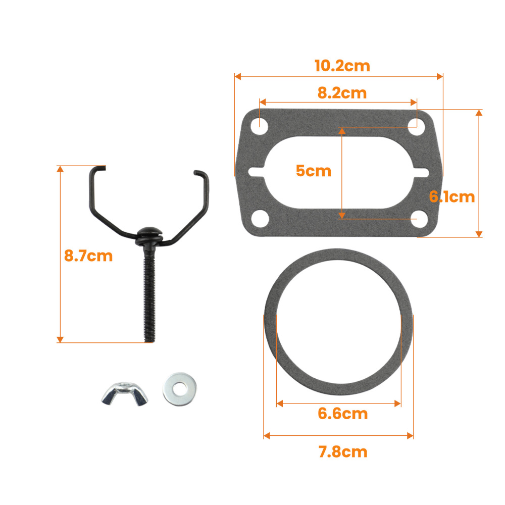 Carburetor Carb compatible for Dodge Chrysler 318 Engine 2 Barrel compatible for V8 5.2L 67-80 6CIL AFAU	