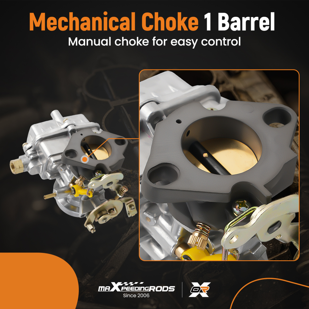 Carburetor compatible for Ford 1957 1960 1962 144 170 200 223 1904 For holley 1 Barrel UK