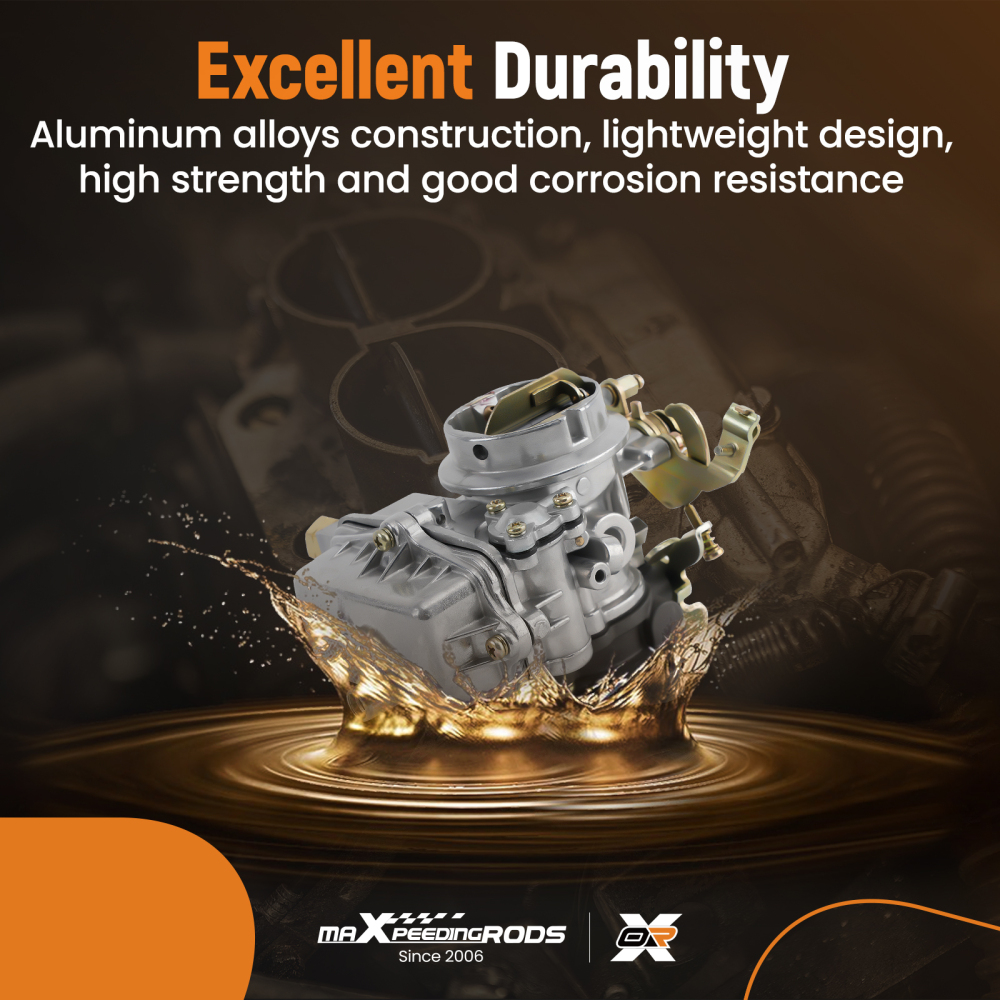 Carburetor compatible for Ford 1957 1960 1962 144 170 200 223 1904 For holley 1 Barrel UK