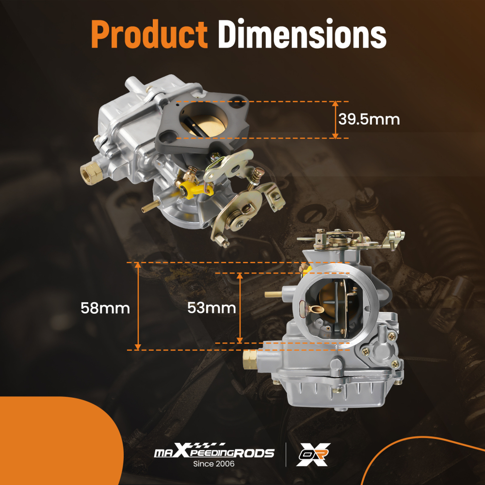 1 Barrel Carburetor Fit 1957 1960 1962 144 170 200 223 inline 6 cylinder engine