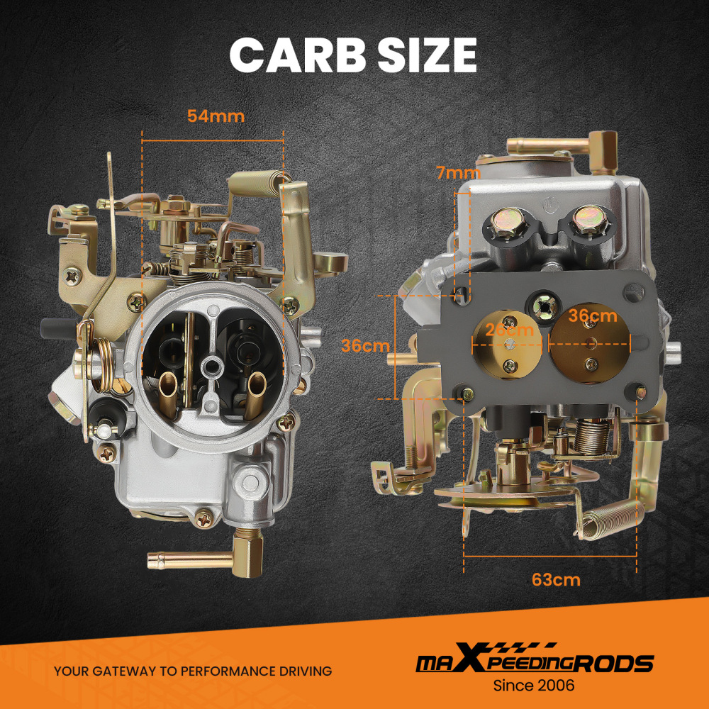 Compatible for Nissan Datsun Sunny B210 A12 Cherry Pulsar Sunny Vanette Carburetter Carb