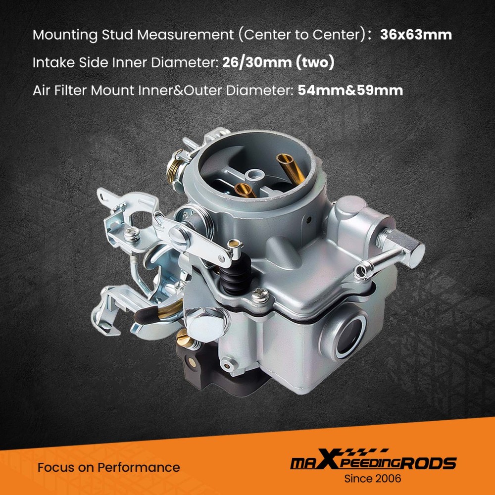 Carburetor Carb compatibile per Nissan A12 compatibile per Datsun Sunny B210 Pulsar 16010H1602 Carburatore