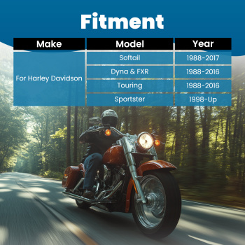 CV40mm Carburetor compatible for Harley for Davidson compatible for Sportster 883 1200Softail 1988-2017