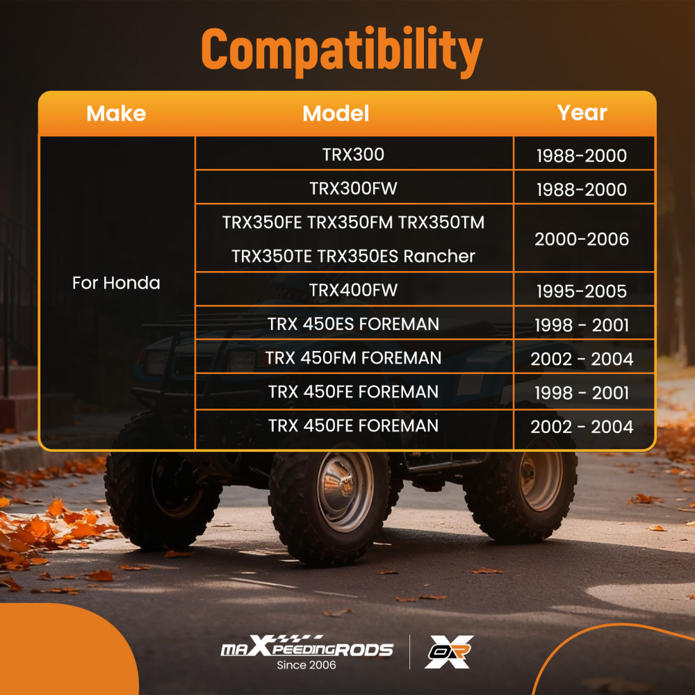 Carburetor compatible for Honda FourTrax Rancher 350 TRX350 TRX350FE TRX350FM TRX350TM