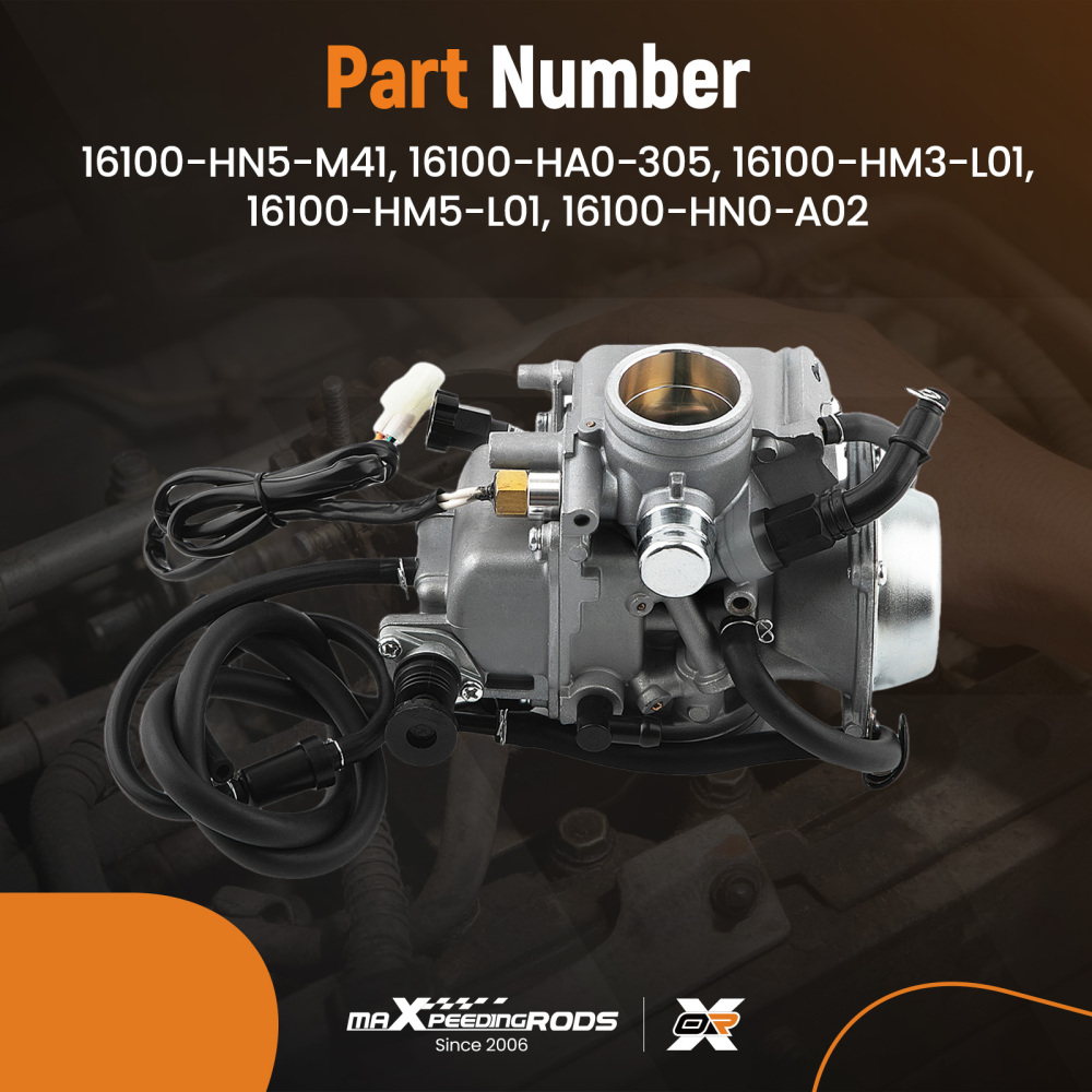 Carburetor compatible for Honda FourTrax Rancher 350 TRX350 TRX350FE TRX350FM TRX350TM