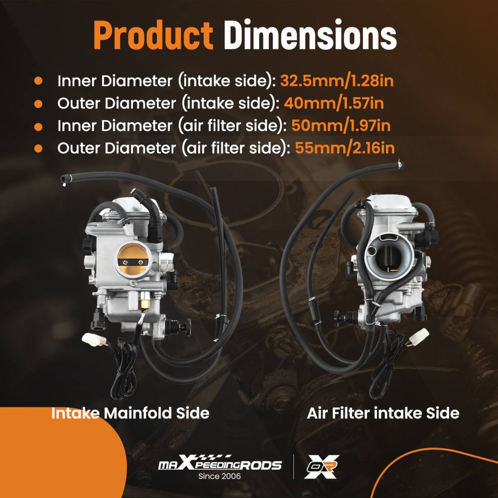 Carburetor compatible for Honda FourTrax Rancher 350 TRX350 TRX350FE TRX350FM TRX350TM