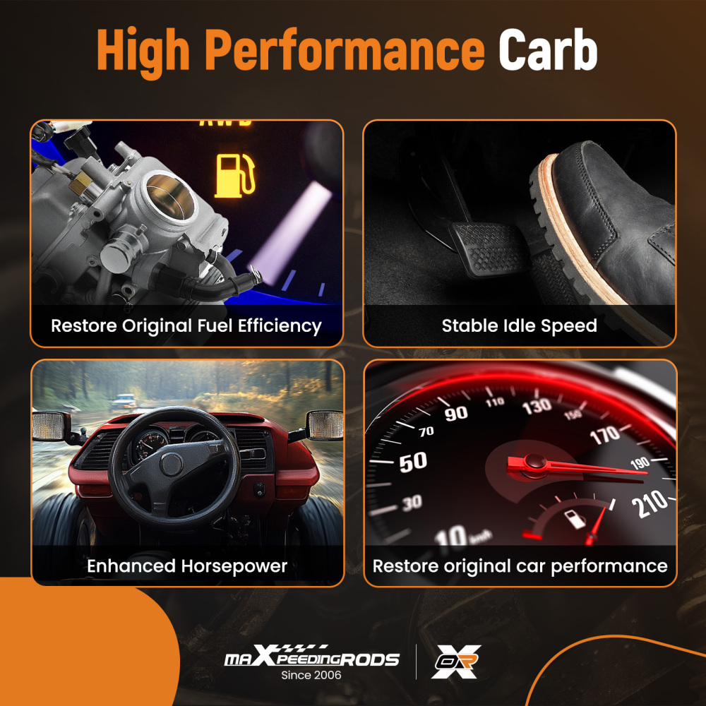 Carburetor compatible for Honda FourTrax Rancher 350 TRX350 TRX350FE TRX350FM TRX350TM