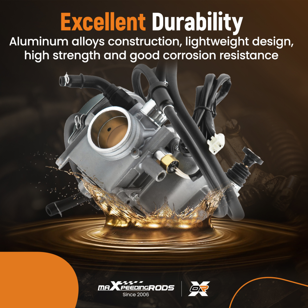 Carburetor compatible for Honda FourTrax Rancher 350 TRX350 TRX350FE TRX350FM TRX350TM