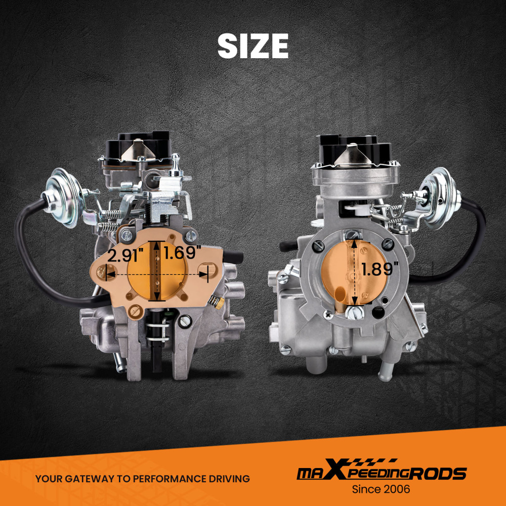 1BBL E-Choke Carburatore compatibile per Ford F150 250 compatibile per E-250 4.9L 300cu I6 65-85 Carburetor